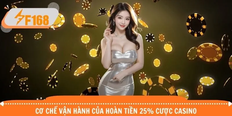 Cơ chế vận hành của hoàn tiền 25% cược casino Cơ chế vận hành của hoàn tiền 25% cược casino
